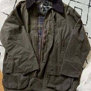 Barbour Brown Military Field Jacket
